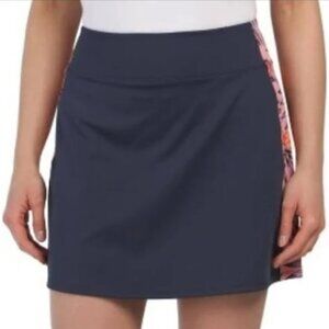 Tommy Bahama Golf Women’s Skort Navy Tropical Quick Dry UPF 50 Size M - NWT